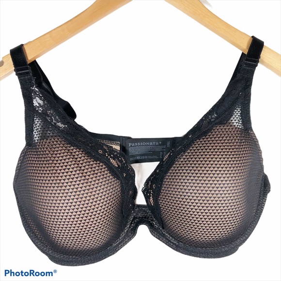 Chantelle Other - BNWOT 34DDD Passionata by Chantelle Black Lace Bra